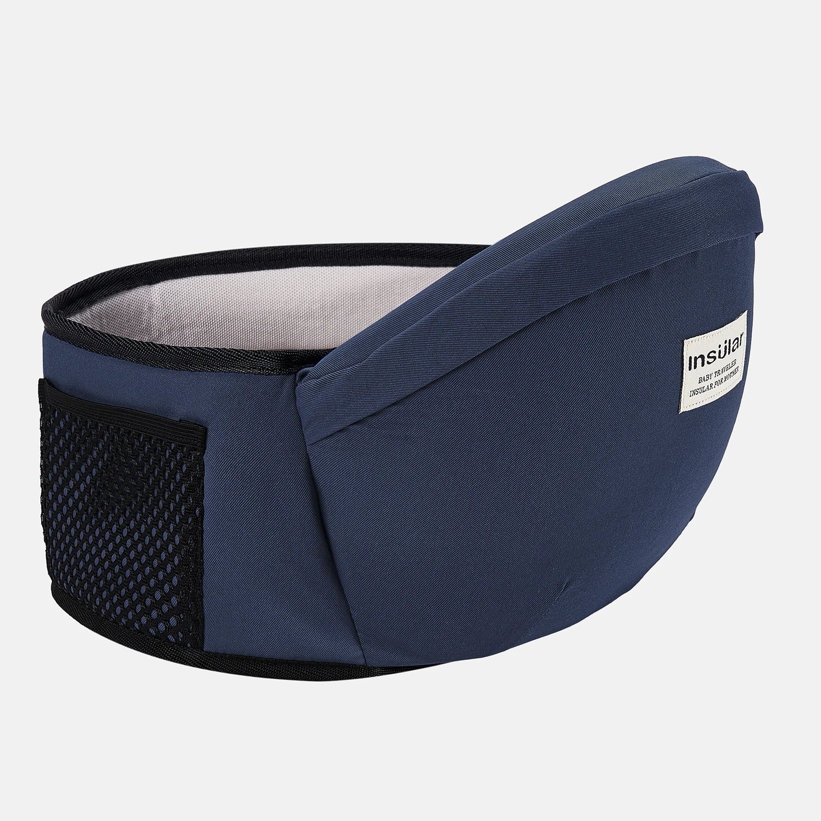 Canguru sling ergonômico com assento de quadril ajustável para bebês, ideal para passeios, viagens e conforto dos pais.