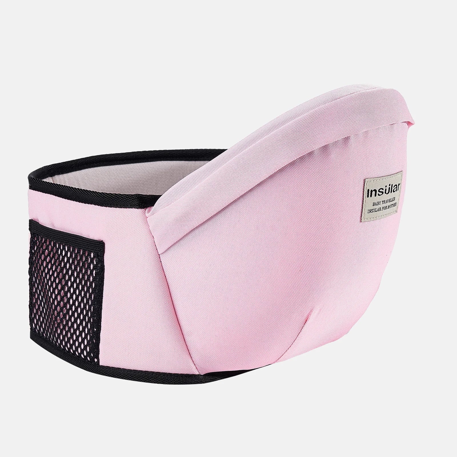 Canguru sling ergonômico com assento de quadril ajustável para bebês, ideal para passeios, viagens e conforto dos pais.