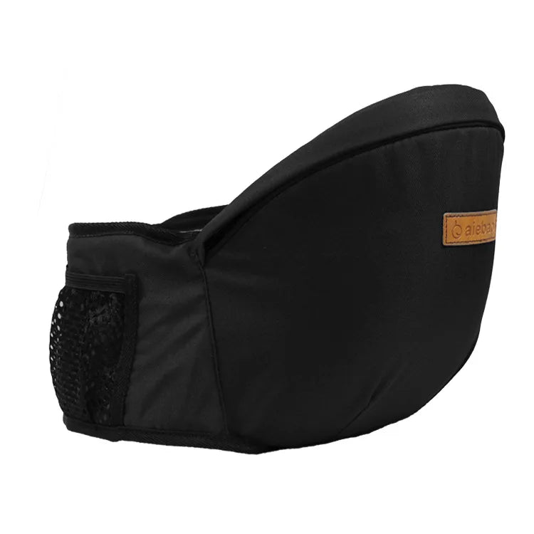 Canguru sling ergonômico com assento de quadril ajustável para bebês, ideal para passeios, viagens e conforto dos pais.