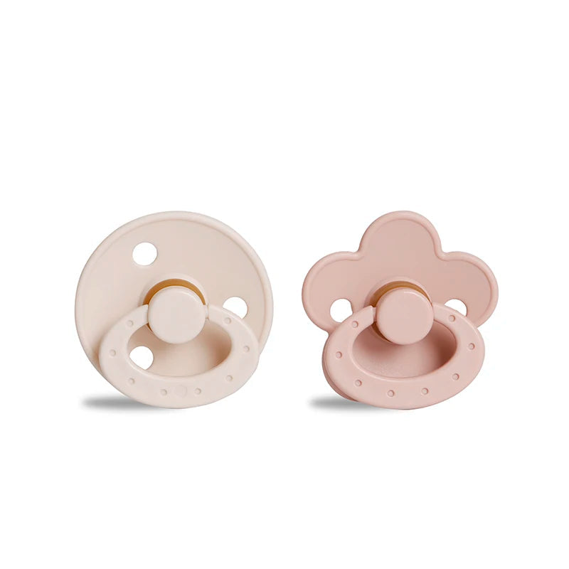 Chupeta ModaBebê em silicone grau alimentício, anatômica e livre de BPA, kit com 2 peças seguras e confortáveis para bebês.