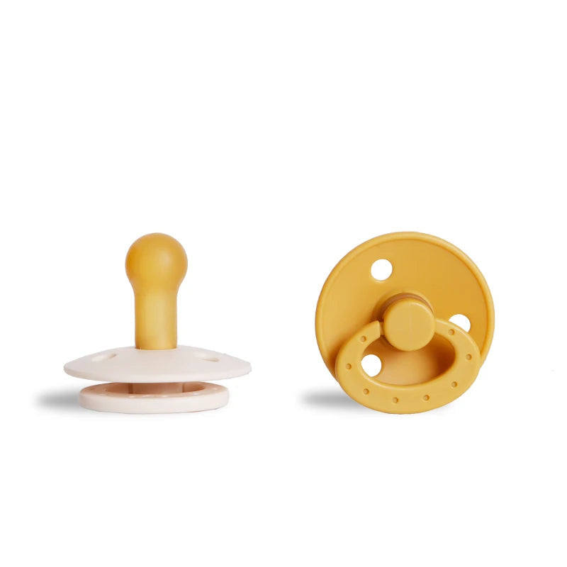 Chupeta ModaBebê em silicone grau alimentício, anatômica e livre de BPA, kit com 2 peças seguras e confortáveis para bebês.