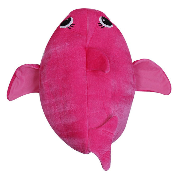 Fantasia Baby Shark Infantil, em poliéster, perfeita para crianças em aventuras mágicas. Ideal para festas e brincadeiras, combina estilo e imaginação com qualidade!