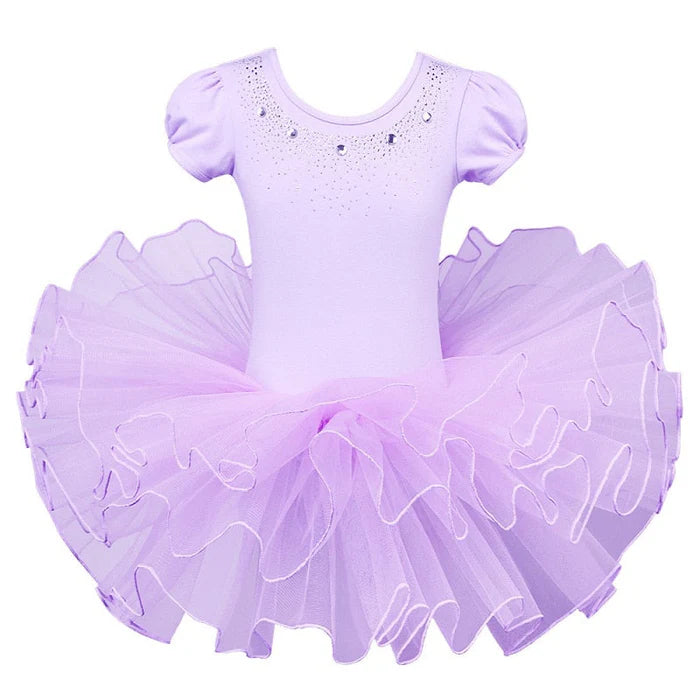 Fantasia Infantil Bailarina Tutu com vestido em tule e cotton. Perfeita para crianças, combina conforto e estilo para dançar e brincar como uma verdadeira bailarina!