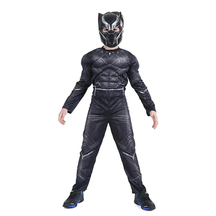 Fantasia Infantil Heróis Cosplay, em poliéster, perfeita para crianças em aventuras mágicas. Ideal para festas e brincadeiras, combina estilo e imaginação com qualidade!