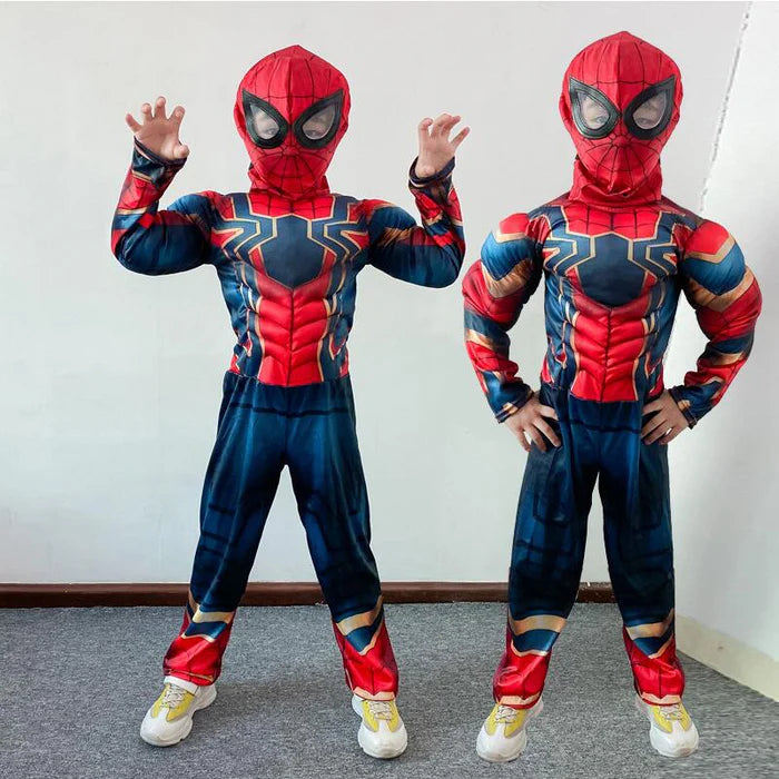 Fantasia Infantil Heróis Cosplay, em poliéster, perfeita para crianças em aventuras mágicas. Ideal para festas e brincadeiras, combina estilo e imaginação com qualidade!