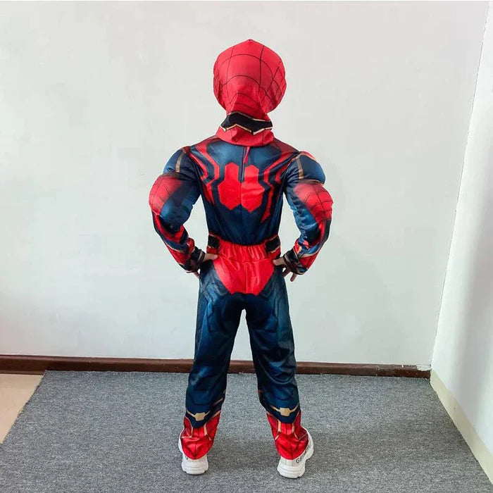Fantasia Infantil Heróis Cosplay, em poliéster, perfeita para crianças em aventuras mágicas. Ideal para festas e brincadeiras, combina estilo e imaginação com qualidade!