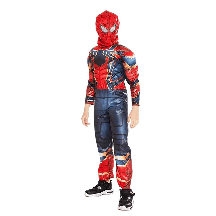 Fantasia Infantil Heróis Cosplay, em poliéster, perfeita para crianças em aventuras mágicas. Ideal para festas e brincadeiras, combina estilo e imaginação com qualidade!