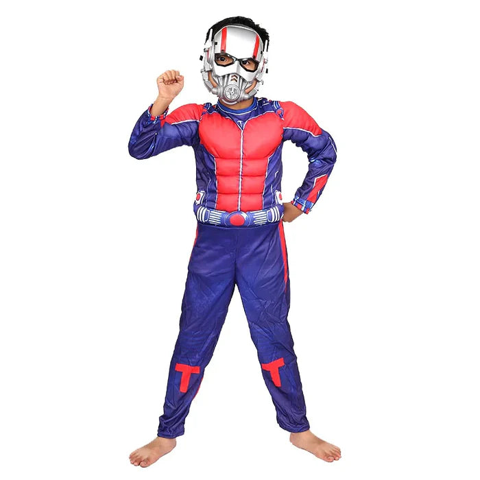Fantasia Infantil Heróis Cosplay, em poliéster, perfeita para crianças em aventuras mágicas. Ideal para festas e brincadeiras, combina estilo e imaginação com qualidade!