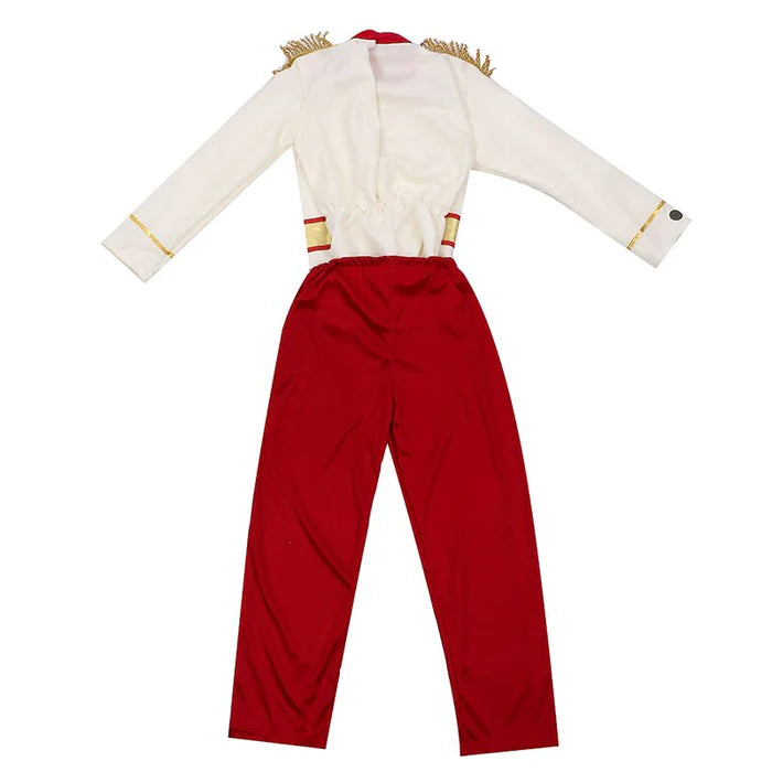 Fantasia Infantil Menino Príncipe, em poliéster, perfeita para crianças em aventuras mágicas. Ideal para festas e brincadeiras, combina estilo e imaginação com qualidade!