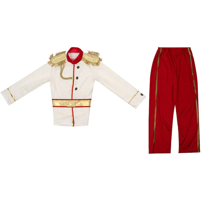 Fantasia Infantil Menino Príncipe, em poliéster, perfeita para crianças em aventuras mágicas. Ideal para festas e brincadeiras, combina estilo e imaginação com qualidade!