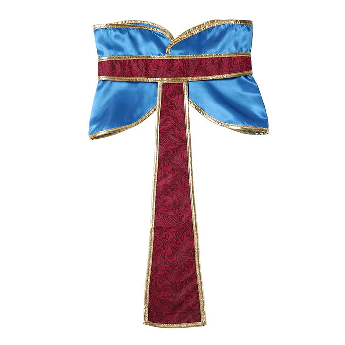 Fantasia Infantil Mulan A Lenda Continua, em poliéster, perfeita para crianças em aventuras mágicas. Ideal para festas e brincadeiras, combina estilo e conforto!