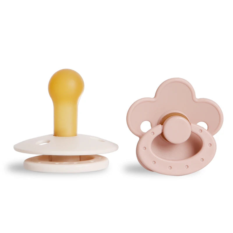 Chupeta ModaBebê em silicone grau alimentício, anatômica e livre de BPA, kit com 2 peças seguras e confortáveis para bebês.