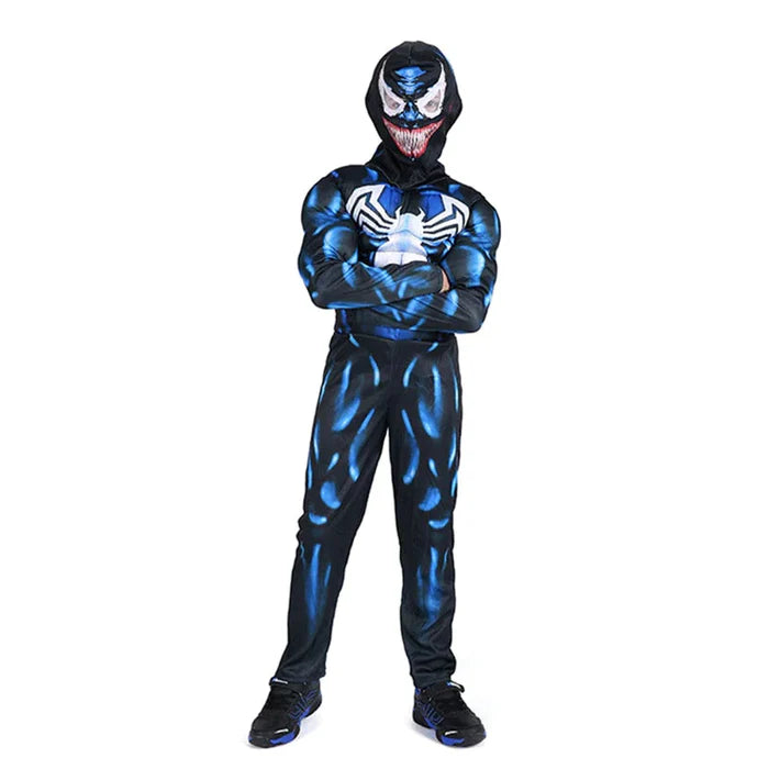 Fantasia Infantil Heróis Cosplay, em poliéster, perfeita para crianças em aventuras mágicas. Ideal para festas e brincadeiras, combina estilo e imaginação com qualidade!