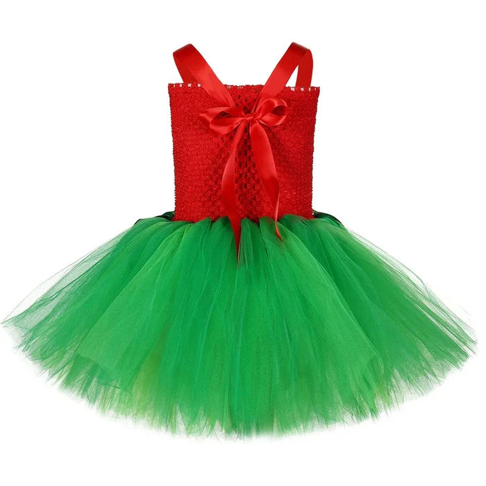 Fantasia Infantil Lilo & Stitch com vestido e tiara, em poliéster, malha, nylon e algodão. Perfeita para crianças, combina conforto e estilo havaiano em aventuras mágicas!