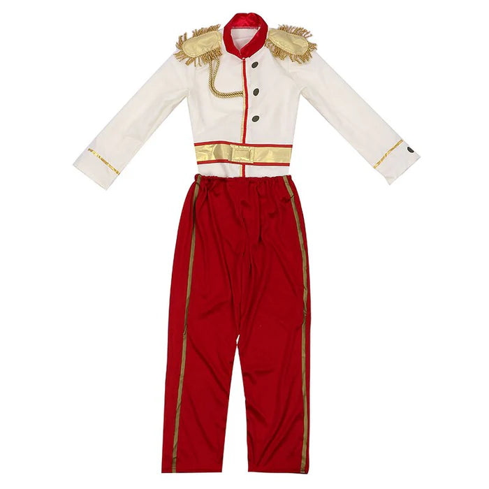 Fantasia Infantil Menino Príncipe, em poliéster, perfeita para crianças em aventuras mágicas. Ideal para festas e brincadeiras, combina estilo e imaginação com qualidade!