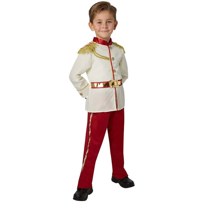 Fantasia Infantil Menino Príncipe, em poliéster, perfeita para crianças em aventuras mágicas. Ideal para festas e brincadeiras, combina estilo e imaginação com qualidade!